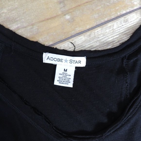 Adobe Star Black High-Low Top - Picture 5 of 5